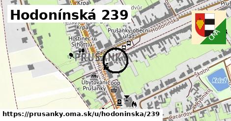 Hodonínská 239, Prušánky