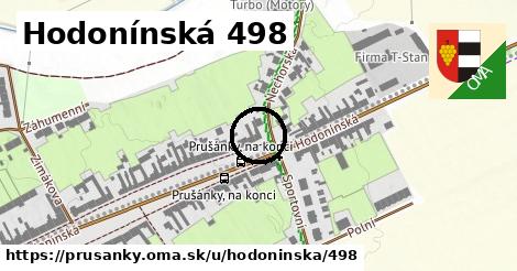 Hodonínská 498, Prušánky