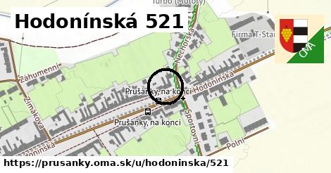 Hodonínská 521, Prušánky