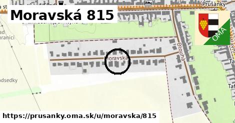 Moravská 815, Prušánky
