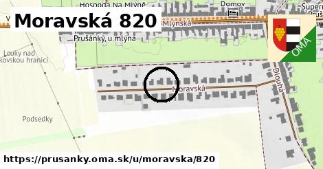 Moravská 820, Prušánky