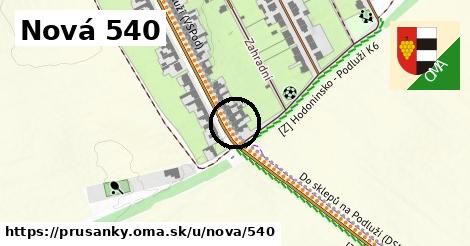 Nová 540, Prušánky