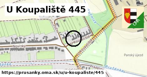 U Koupaliště 445, Prušánky