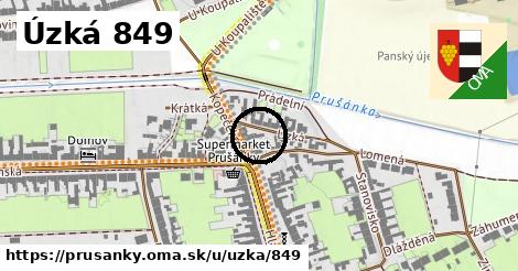 Úzká 849, Prušánky