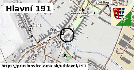 Hlavní 191, Prusinovice