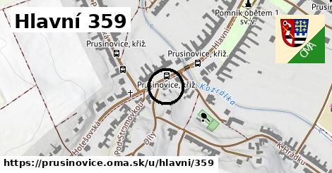 Hlavní 359, Prusinovice