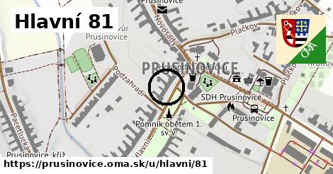 Hlavní 81, Prusinovice