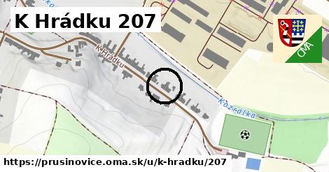 K Hrádku 207, Prusinovice