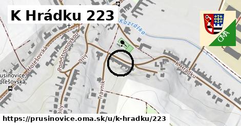 K Hrádku 223, Prusinovice