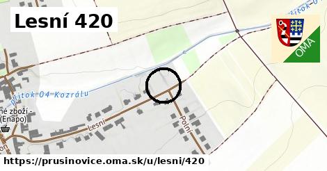 Lesní 420, Prusinovice