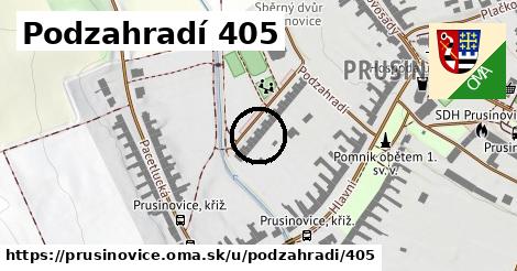 Podzahradí 405, Prusinovice