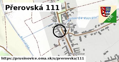 Přerovská 111, Prusinovice