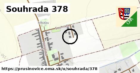 Souhrada 378, Prusinovice