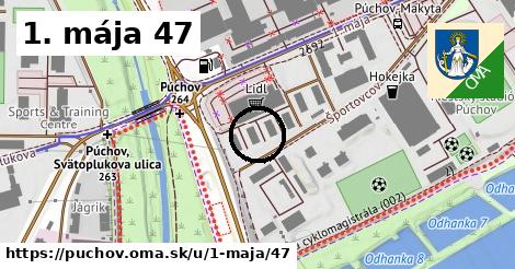1. mája 47, Púchov