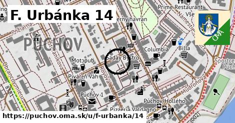 F. Urbánka 14, Púchov