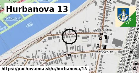 Hurbanova 13, Púchov