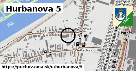 Hurbanova 5, Púchov