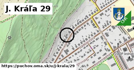 J. Kráľa 29, Púchov