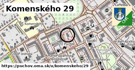 Komenského 29, Púchov