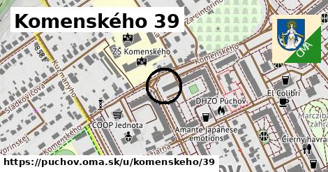 Komenského 39, Púchov