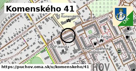 Komenského 41, Púchov