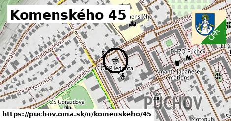 Komenského 45, Púchov