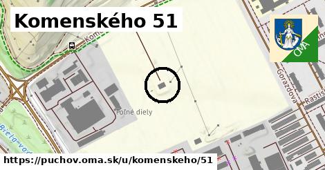 Komenského 51, Púchov