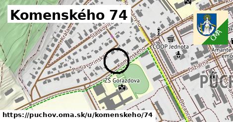 Komenského 74, Púchov