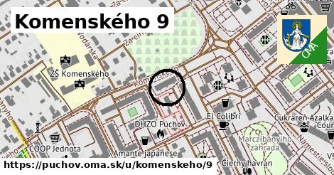 Komenského 9, Púchov