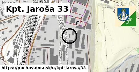 Kpt. Jaroša 33, Púchov