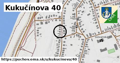 Kukučínova 40, Púchov