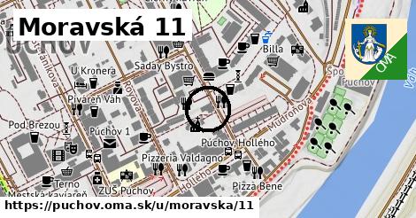 Moravská 11, Púchov