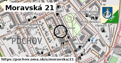 Moravská 21, Púchov