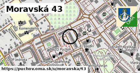 Moravská 43, Púchov