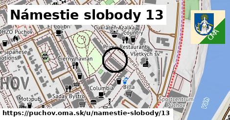 Námestie slobody 13, Púchov