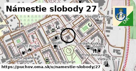 Námestie slobody 27, Púchov