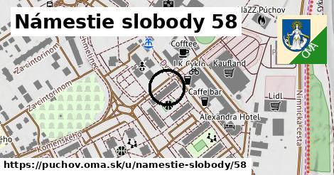 Námestie slobody 58, Púchov