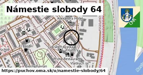 Námestie slobody 64, Púchov