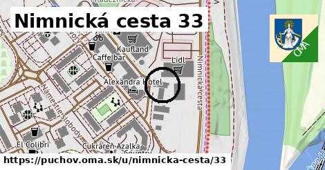 Nimnická cesta 33, Púchov