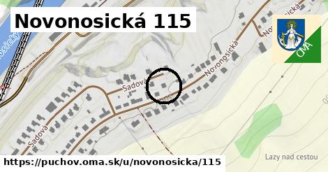 Novonosická 115, Púchov