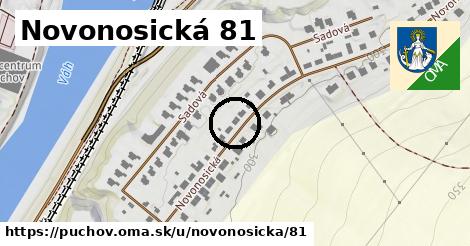 Novonosická 81, Púchov