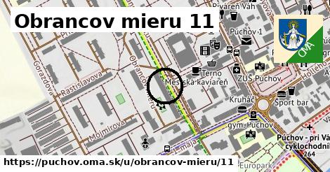 Obrancov mieru 11, Púchov