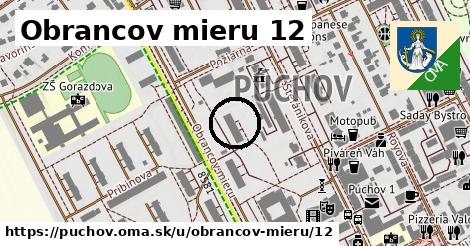 Obrancov mieru 12, Púchov