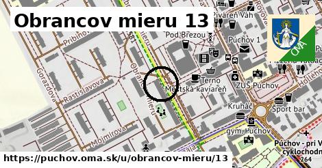 Obrancov mieru 13, Púchov