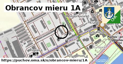 Obrancov mieru 1A, Púchov