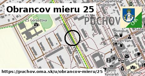 Obrancov mieru 25, Púchov