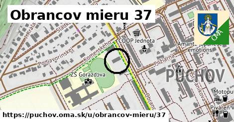 Obrancov mieru 37, Púchov