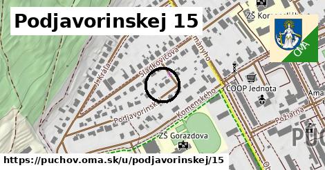 Podjavorinskej 15, Púchov