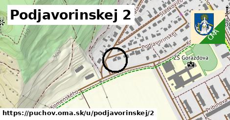 Podjavorinskej 2, Púchov