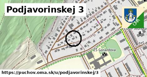 Podjavorinskej 3, Púchov